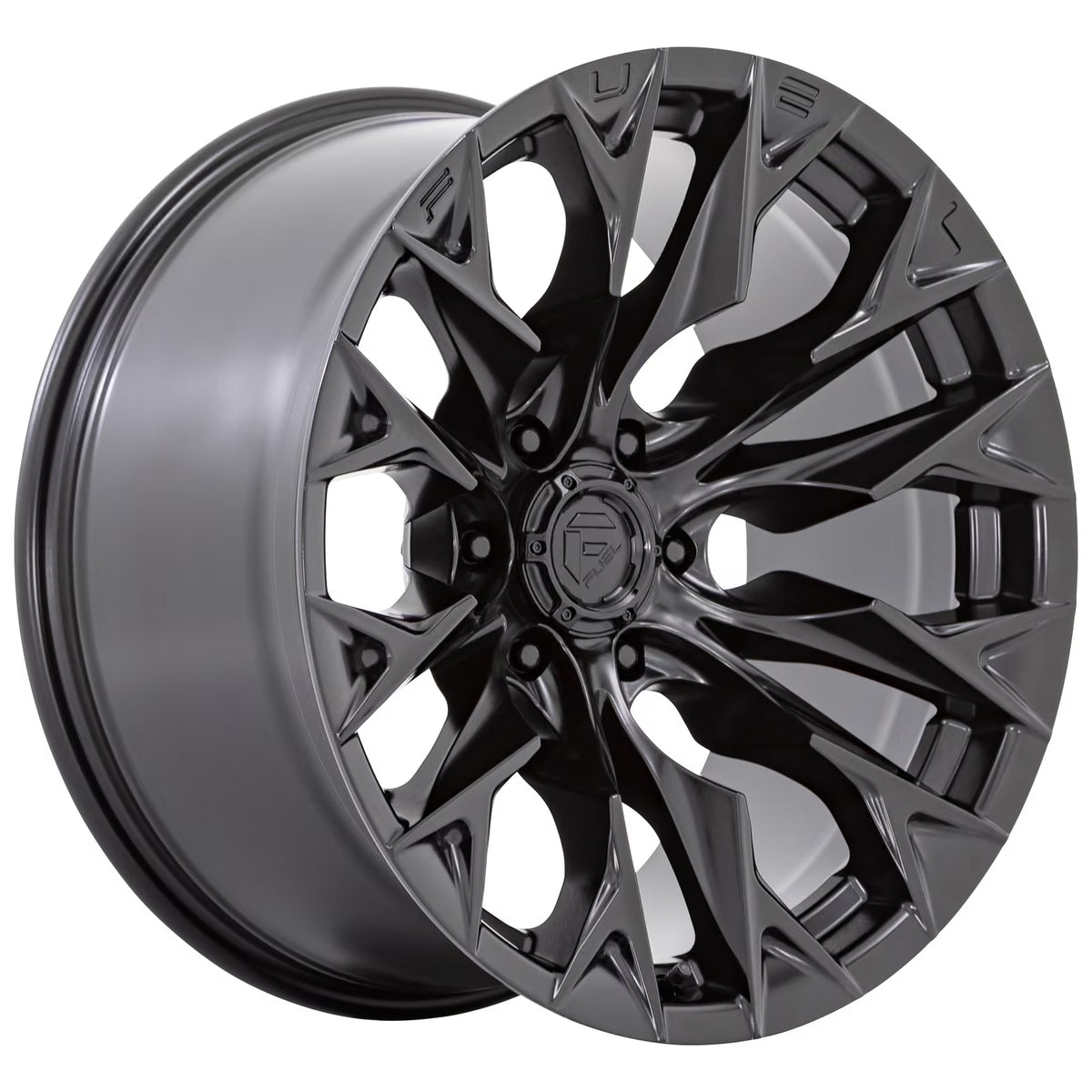 Llanta Fuel D804 Flame 22x12" 5x127 ET-44 Blackout