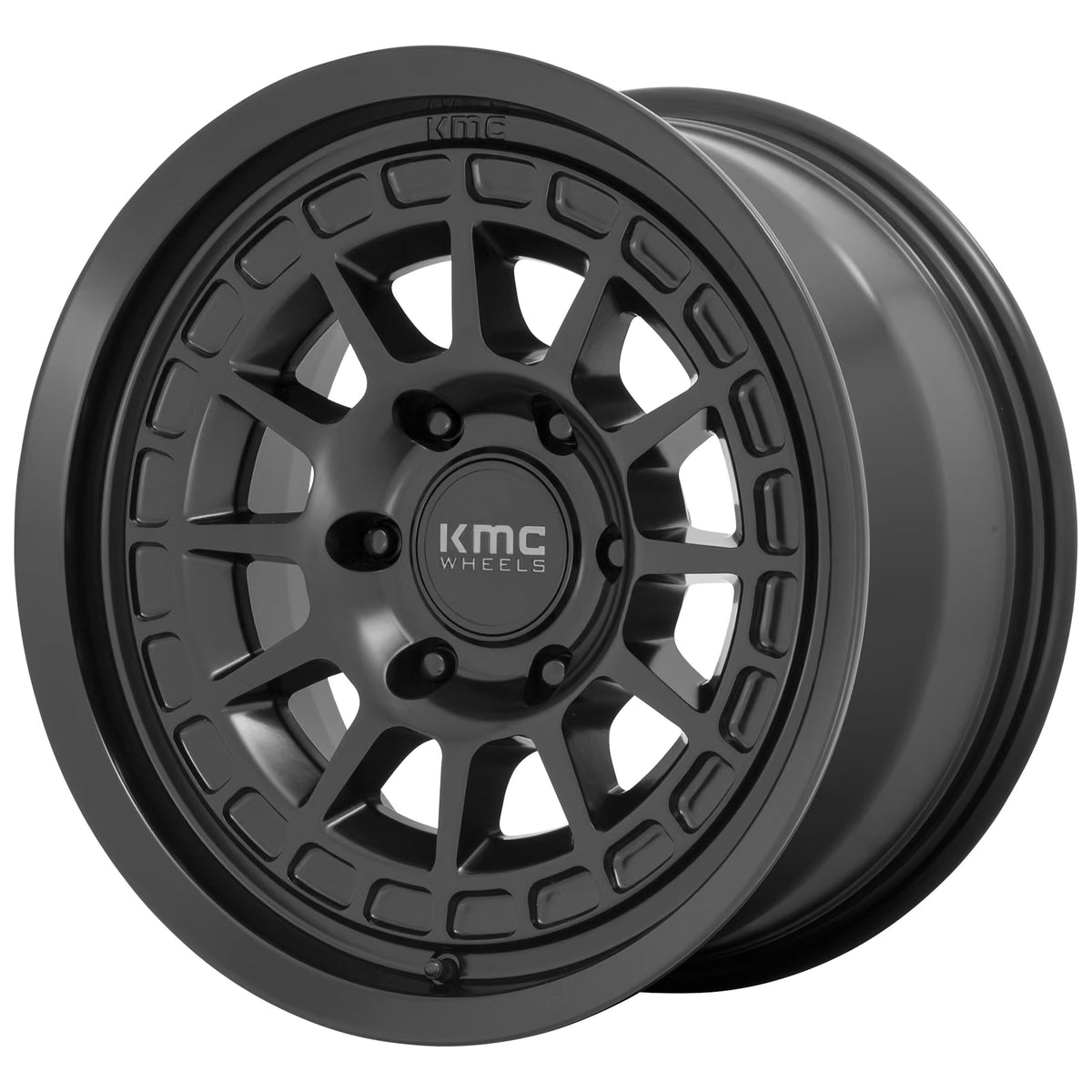 Llanta KMC KM719 Canyon 17x8.5" 6x139.7 ET0 Satin Black