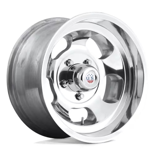 Llanta US Mags U101 Indy 15x8" 5x114.3 ET-12 High Luster Polished