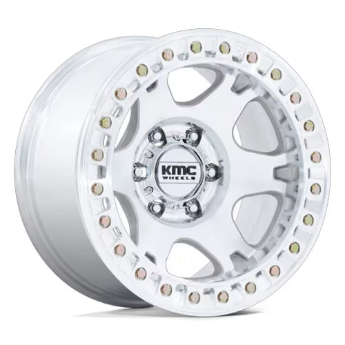 Llanta KMC KM238 VI Beadlock 17x9" 6x139.7 ET-38 Machined