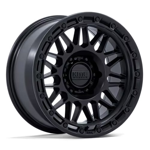 Llanta KMC KM555 Attack 17x8.5" 5x127 ET25 Flat Black