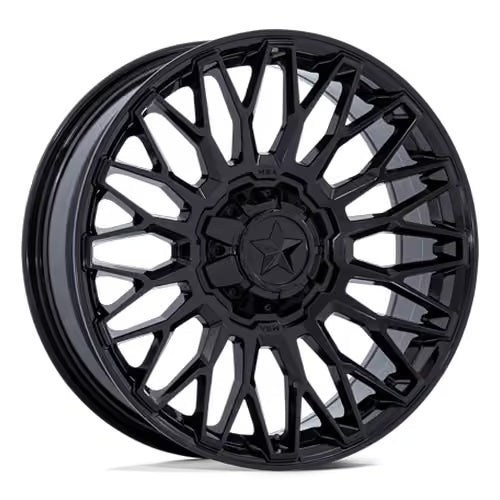 Llanta MSA Offroad M50 Clubber UTV 15x7" 4x156 ET10 Gloss Black