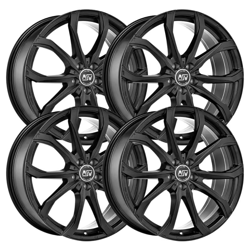 Juego de 4 llantas MSW 48 Van 16x6.5" 5x130 ET55 Matt Black