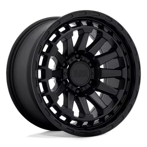 Llanta Black Rhino Raid 17x8.5" 6x139.7 ET0 Flat Black
