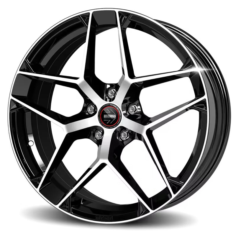 Llanta Momo RF-07 21x10.5" 5x112 ET38 Gloss Black, Machined Spokes