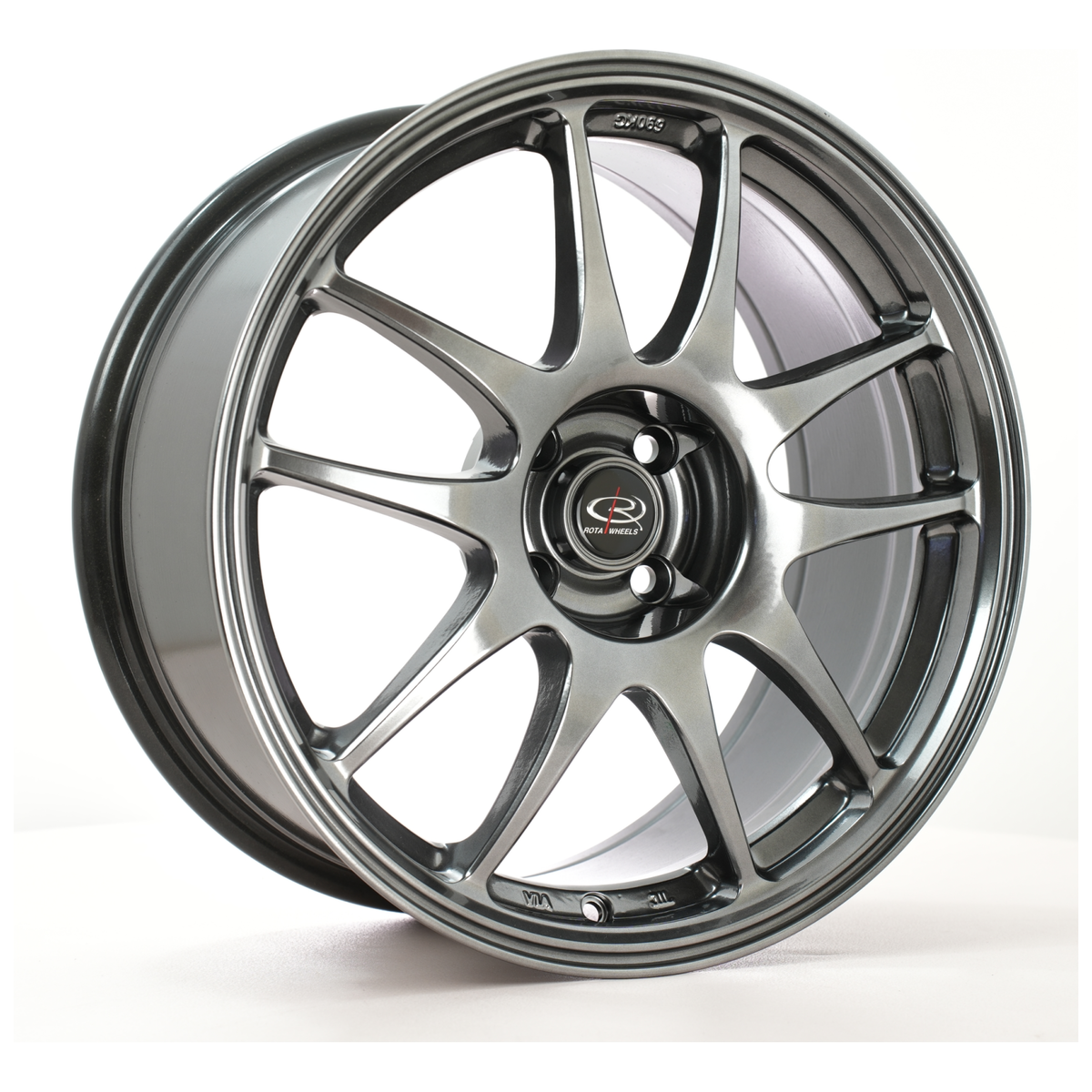 Llanta Rota Torque 17x8" 4x100 ET35 Hyper Black