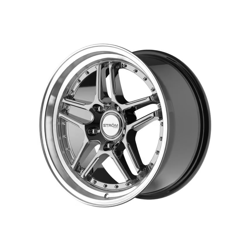 Llanta Ström DS-05 17x8.5" 5x120 ET30 Hyper Polished Dish