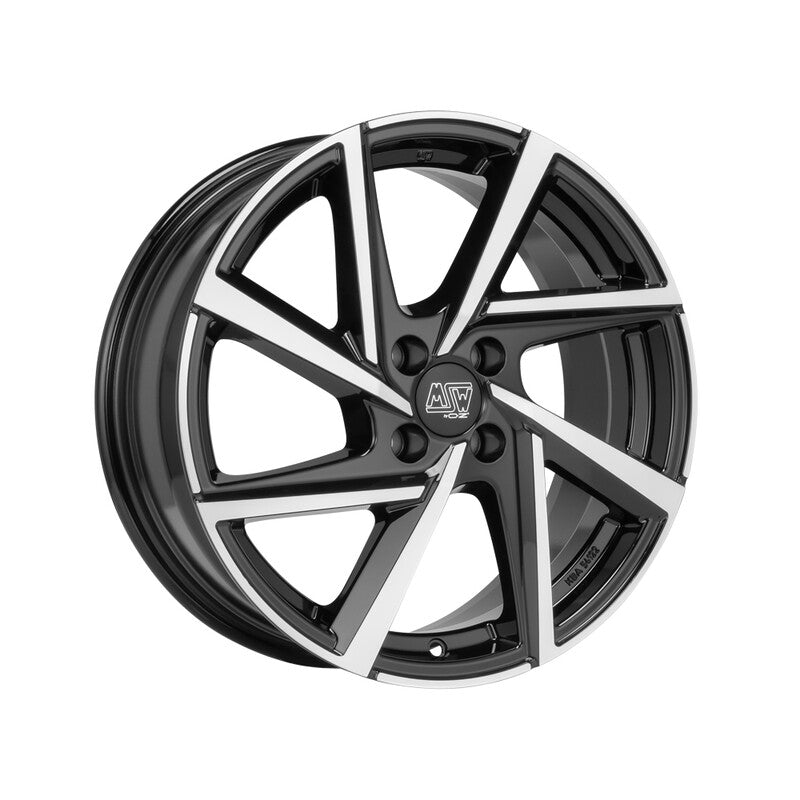 Llanta MSW 80-5 16x7" 5x108 ET44 Gloss Black Full Polished