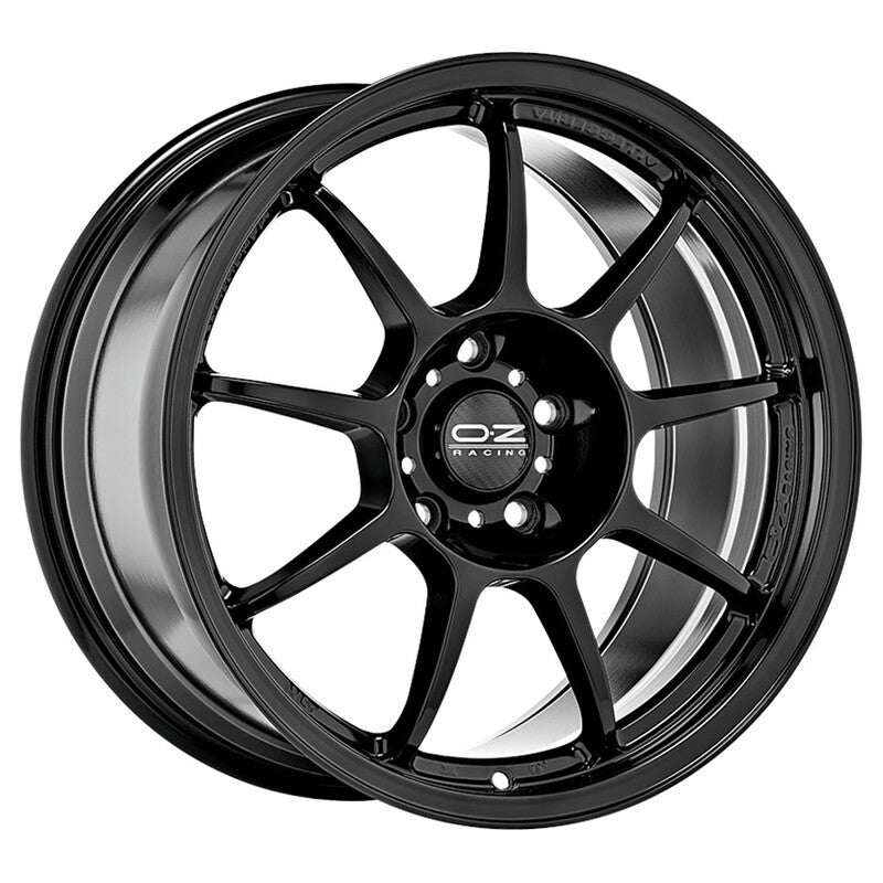 Llanta OZ Alleggerita HLT 17x8" 5x112 ET48 Gloss Black