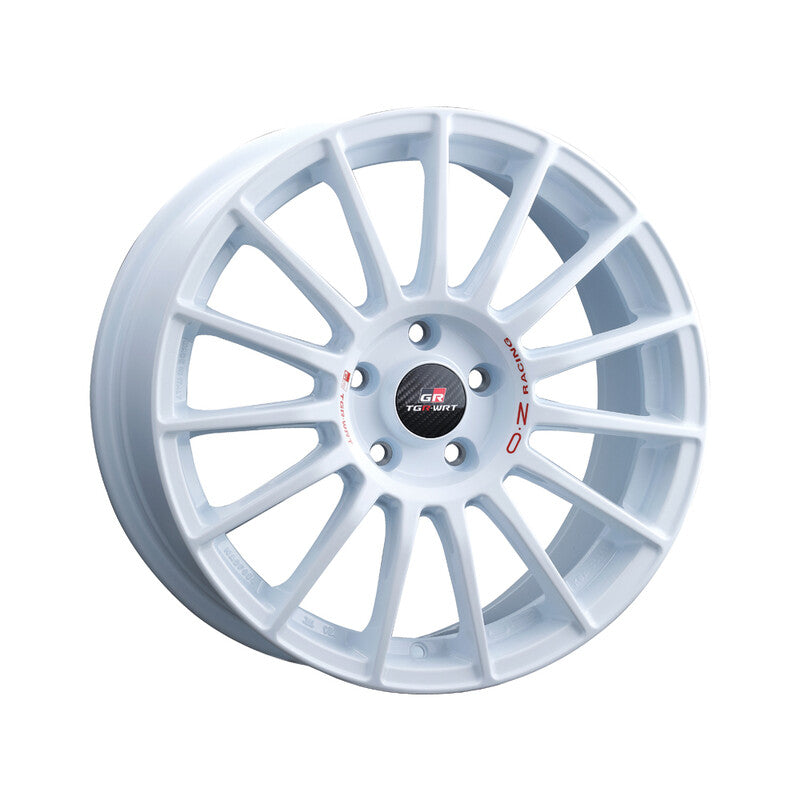 Llanta OZ Superturismo TGR-WRT 18x8" 5x114.3 ET38 Race White, Red Lettering