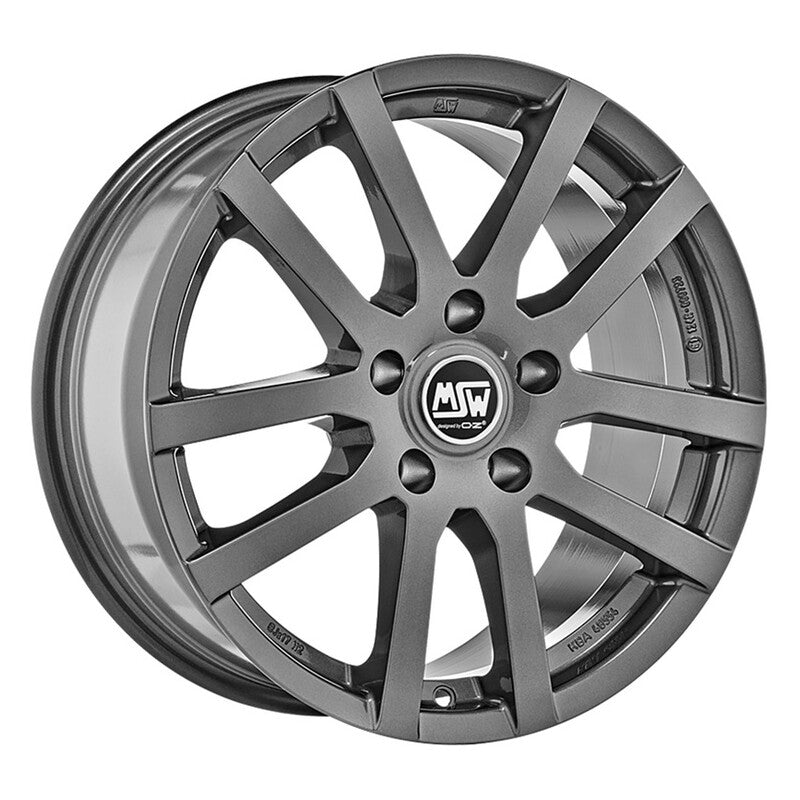 Llanta MSW 22 15x6" 5x100 ET38 Grey Silver