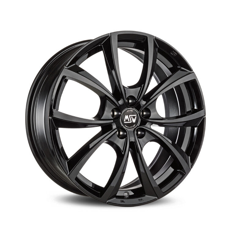 Llanta MSW 27 17x7.5" 5x108 ET45 Gloss Black