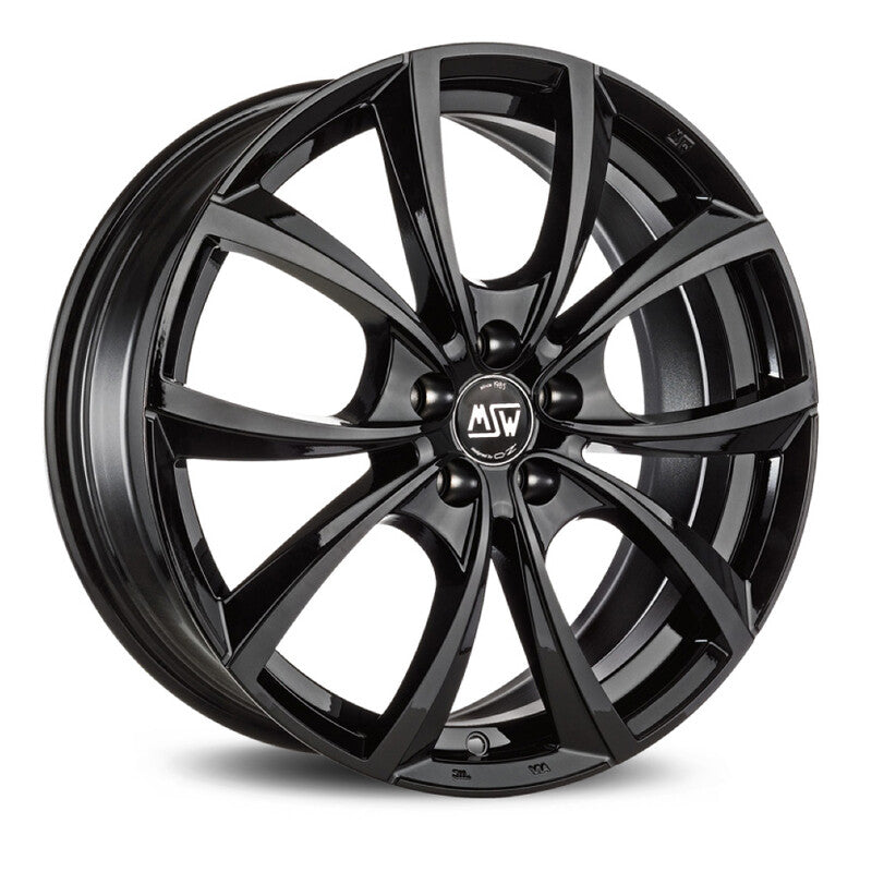 Llanta MSW 27T 18x8.5" 5x114.3 ET40 Gloss Black