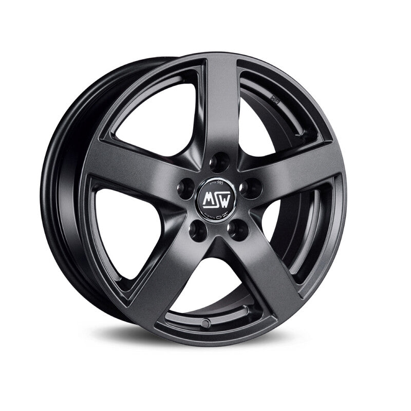 Llanta MSW 55 17x7.5" 5x120 ET32 Flat Dark Grey