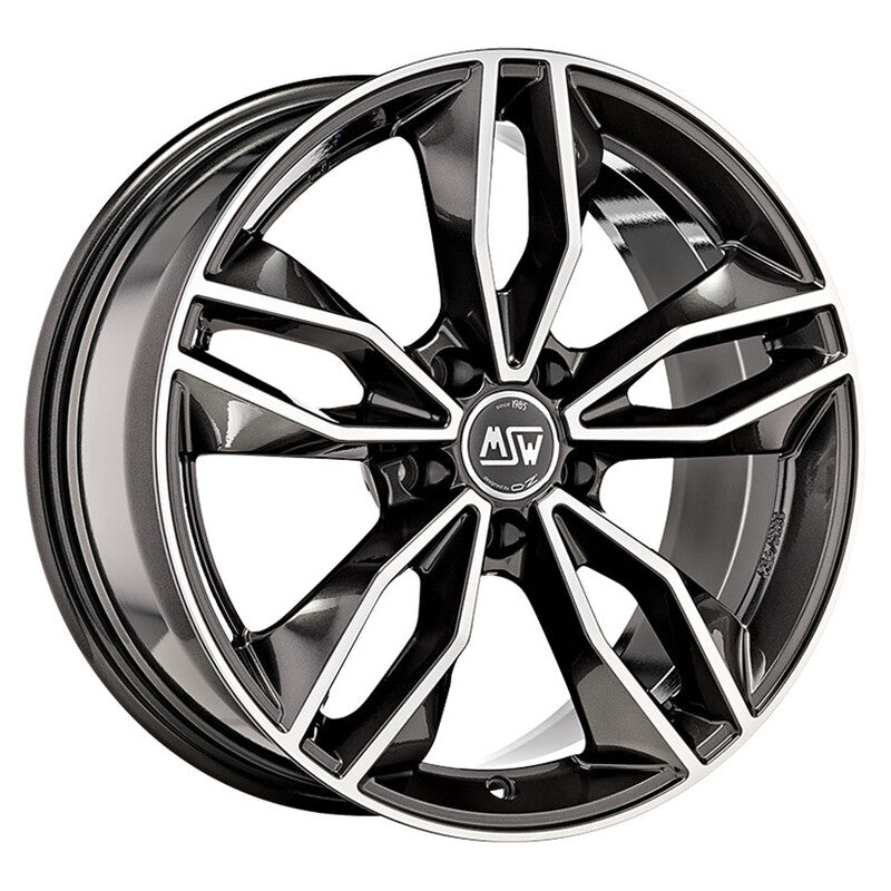 Llanta MSW 71 19x8.5" 5x112 ET38 Gloss Dark Grey Full Polished