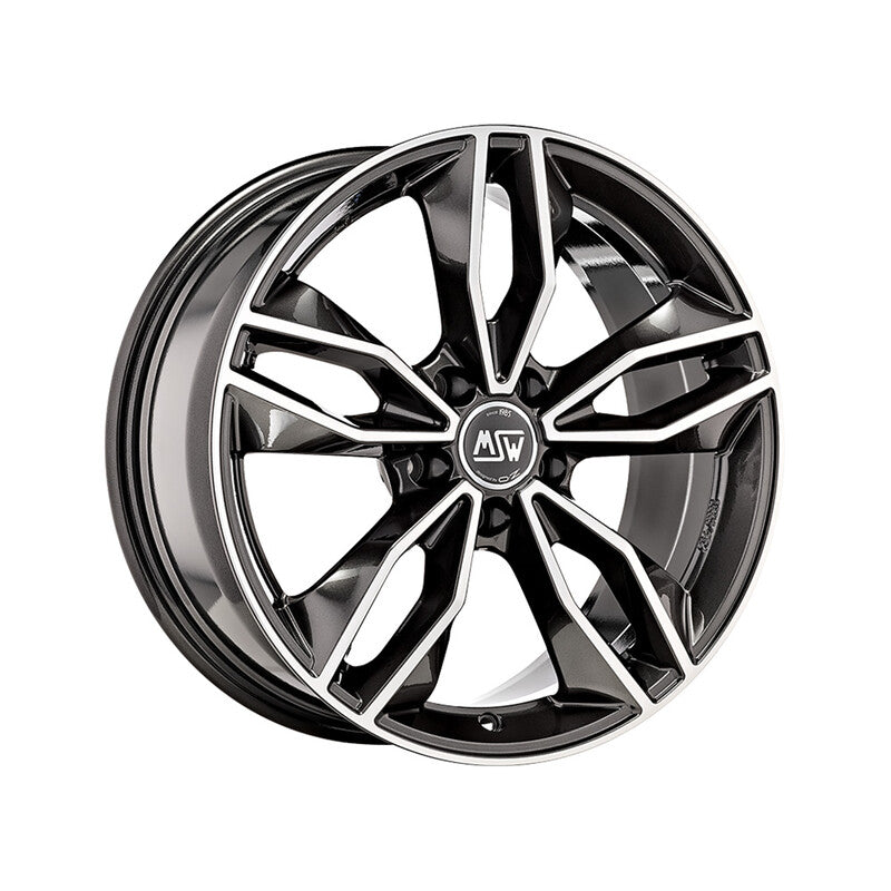 Llanta MSW 71 17x7.5" 5x108 ET38 Gloss Dark Grey Full Polished