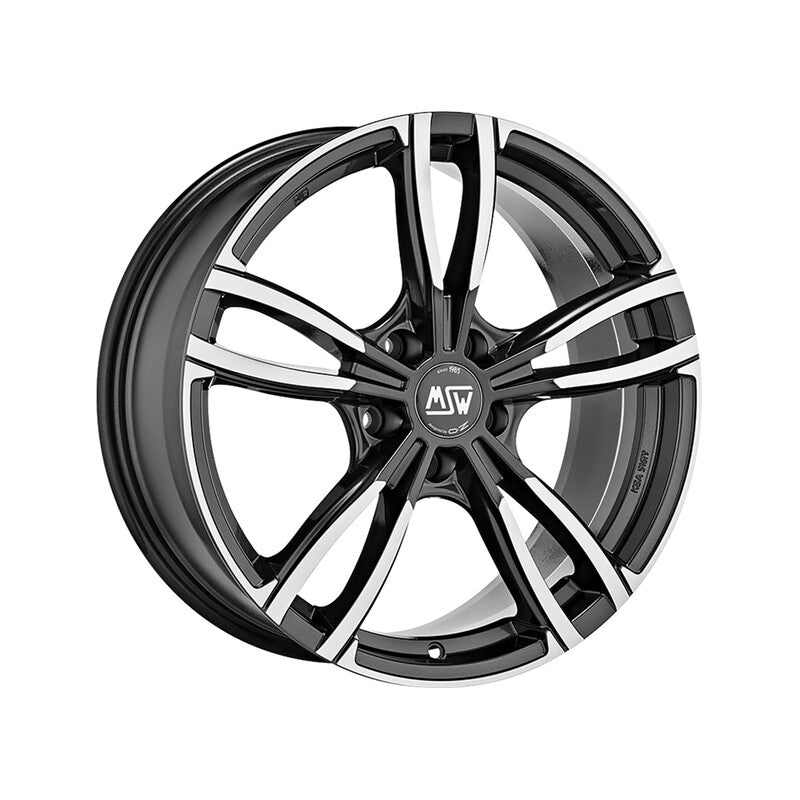 Llanta MSW 73 19x8" 5x120 ET35 Gloss Dark Grey Full Polished