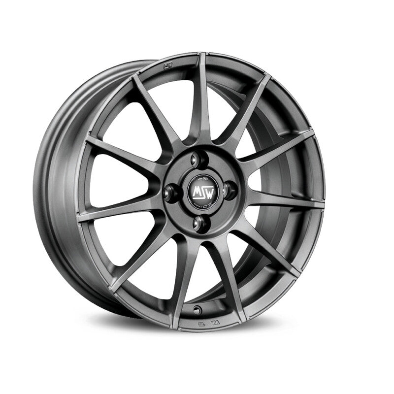 Llanta MSW 85 14x6" 4x108 ET37 Gunmetal
