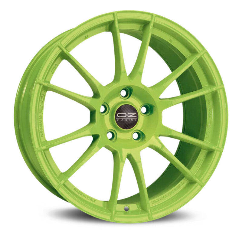 Llanta OZ Ultraleggera HLT 19x12" 5x130 ET51 Acid Green
