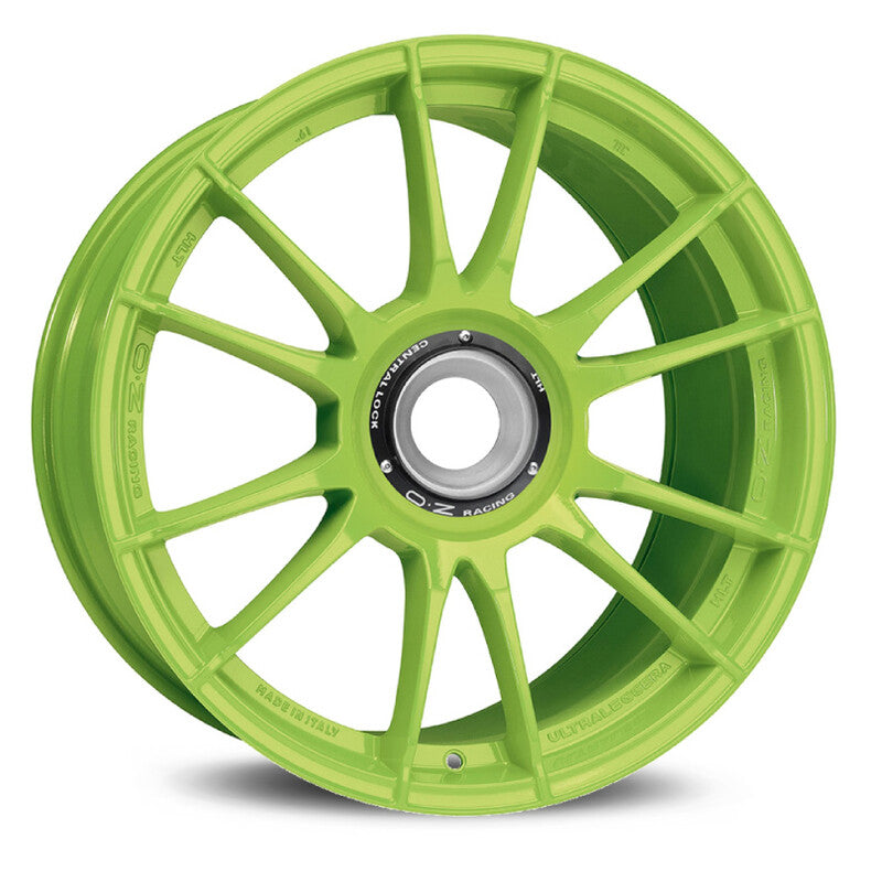 Llanta OZ Ultraleggera HLT 20x12" Centerlock ET47 Acid Green