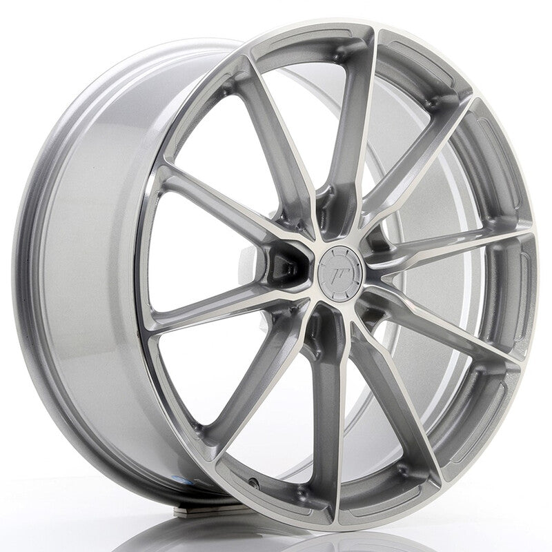 Llanta Japan Racing JR-37 Extreme Concave 20x9" PCD a medida (5 agujeros) ET20-45 Silver