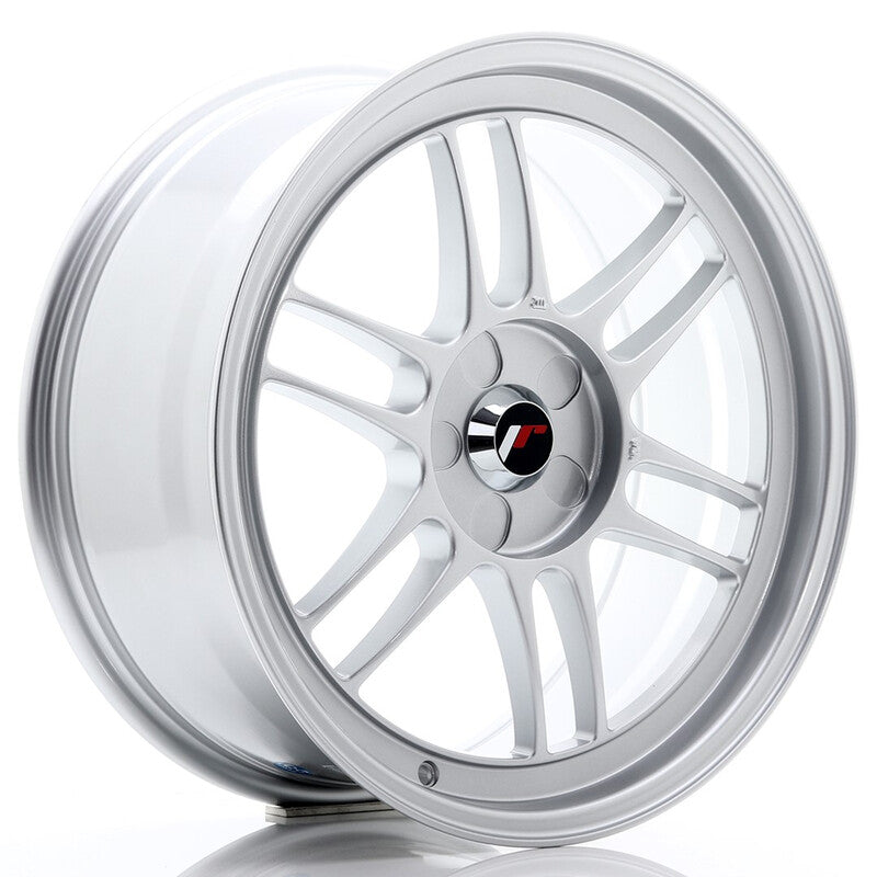 Llanta Japan Racing JR-7 18x8" PCD a medida (5 agujeros) ET35 Silver