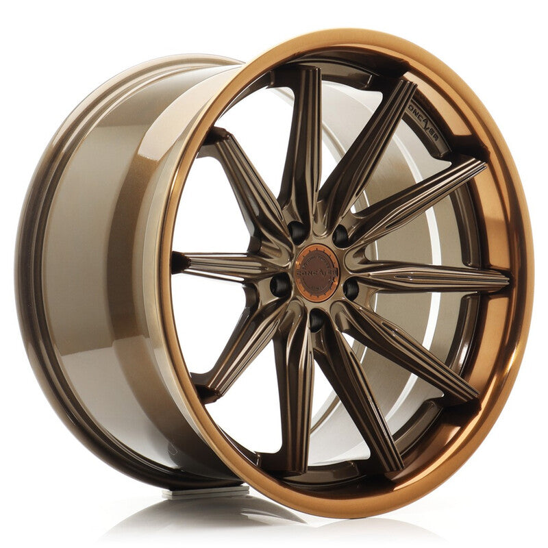 Llanta Concaver CVR8 21x9.5" PCD a medida (5 agujeros) ET14-61 Glossy Bronze