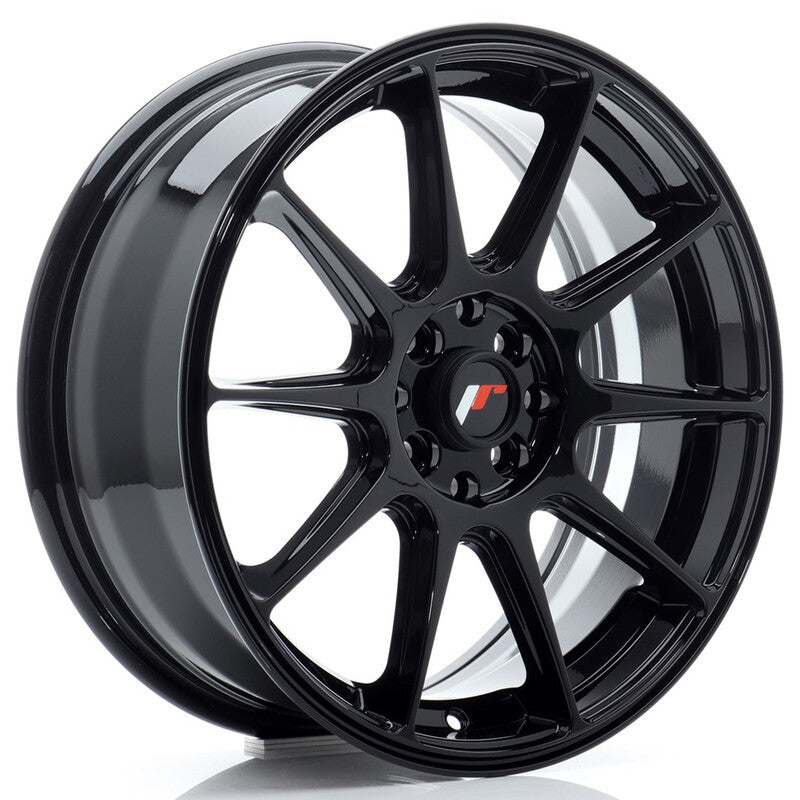 Llanta Japan Racing JR-11 17x7" 4x98/108 ET35 Gloss Black