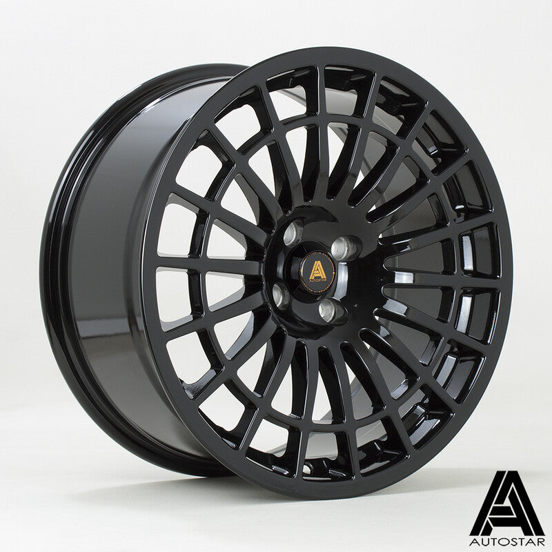 Llanta Autostar 500+ 17x8" 4x98 ET30 Gloss Black