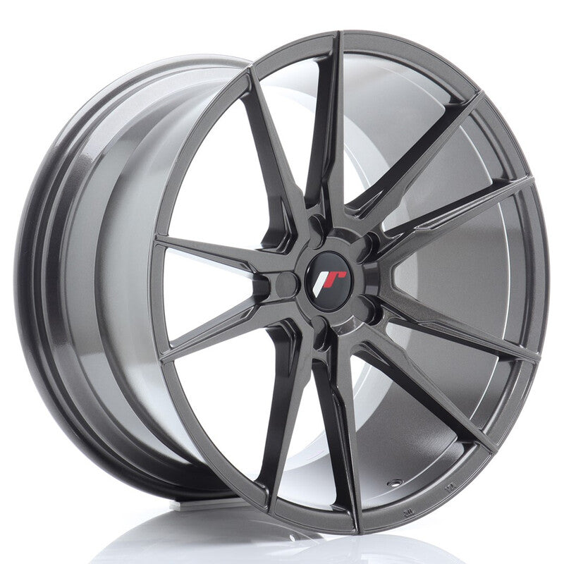 Llanta Japan Racing JR-21 Extreme Concave 20x11" PCD a medida (5 agujeros) ET30-50 Hyper Gray