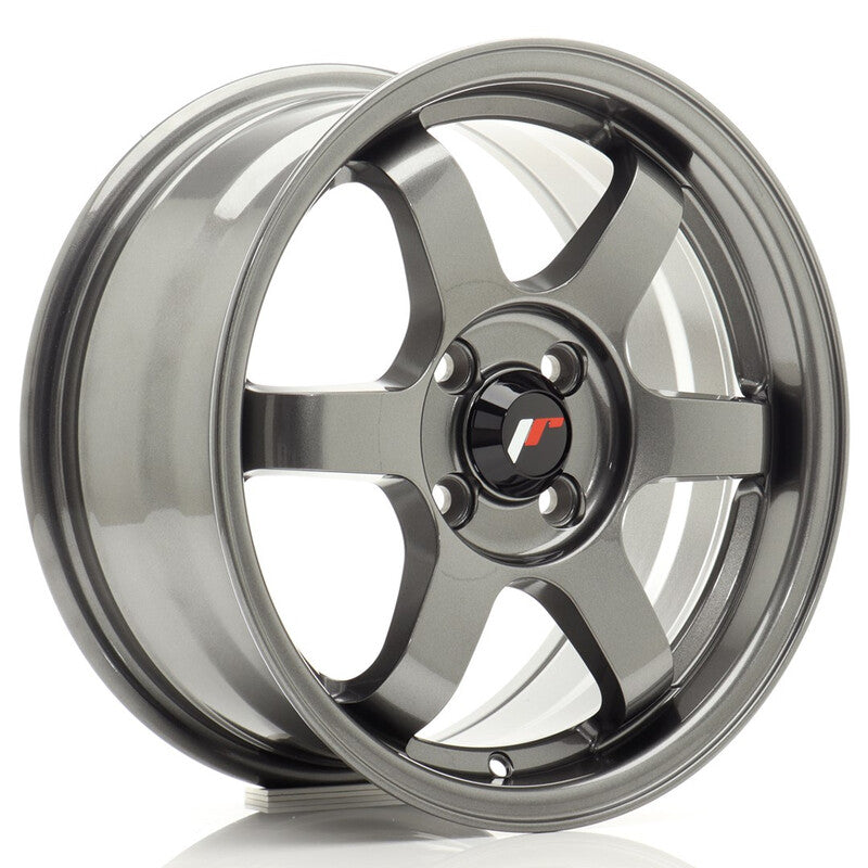 Llanta Japan Racing JR-3 15x7" 4x100 ET25 Gunmetal