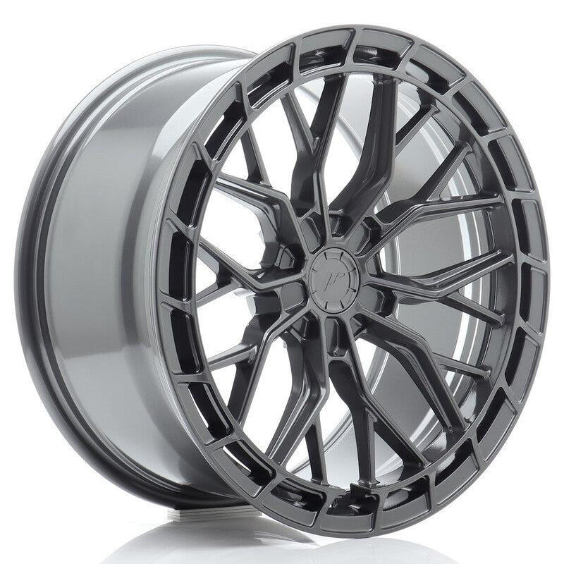 Llanta Japan Racing JR-48 19x9.5" PCD a medida (5 agujeros) ET20-45 Hyper Gray