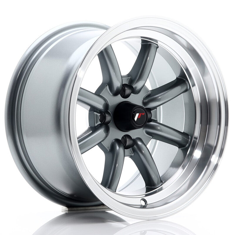 Llanta Japan Racing JR-19 14x8" 4x100 ET-13 Gunmetal