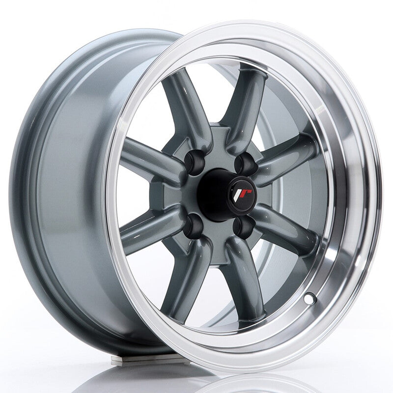 Llanta Japan Racing JR-19 14x7" 4x100 ET0 Gunmetal
