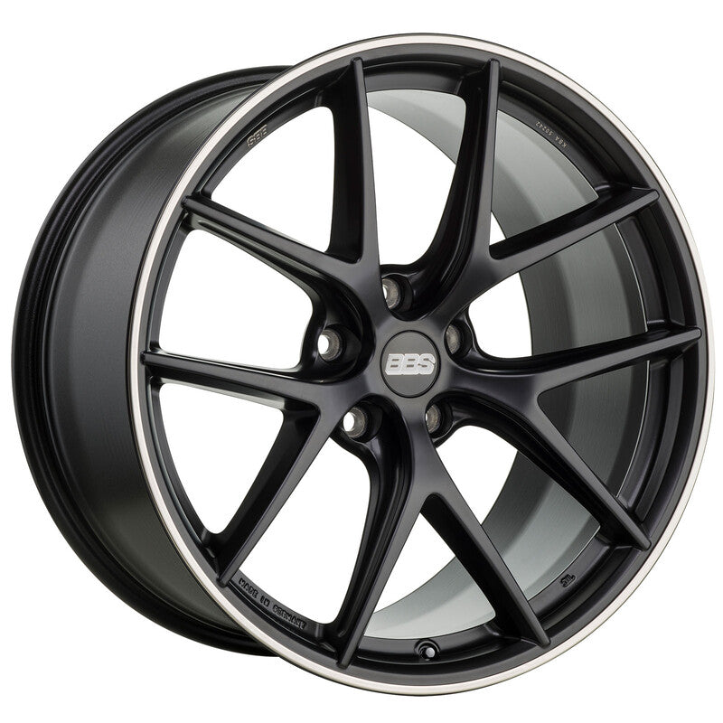 Llanta BBS CI-R 20x9" 5x112 ET25 Flat Black (CI0201)