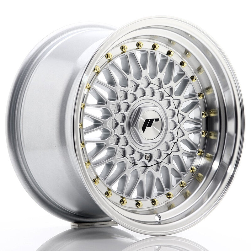 Llanta Japan Racing JR-9 16x9" PCD a medida (4 y 5 agujeros) ET20 Silver