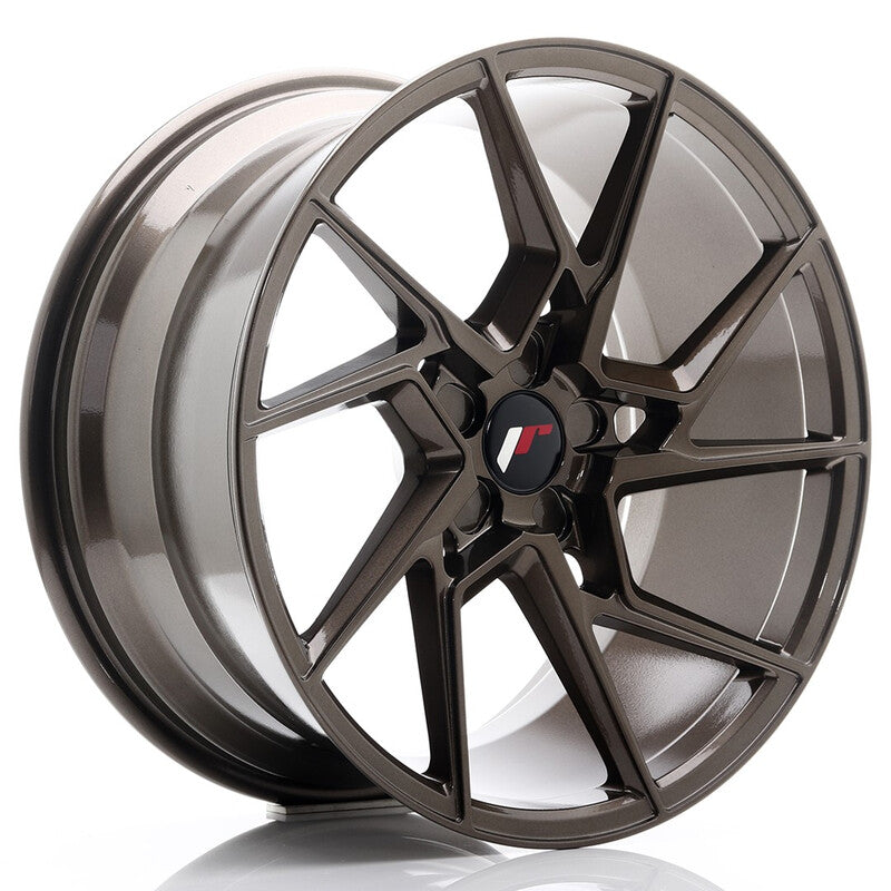 Llanta Japan Racing JR-33 Extreme Concave 19x9.5" PCD a medida (5 agujeros) ET20-45 Bronze