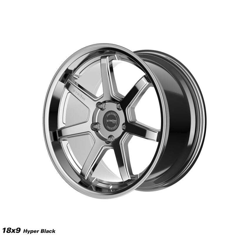 Llanta Ström DS-15 18x9" 5x100 ET33 Light Hyper Black