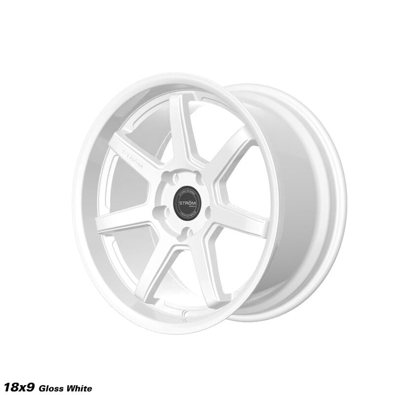 Llanta Ström DS-15 18x9" 5x100 ET33 Full Gloss White