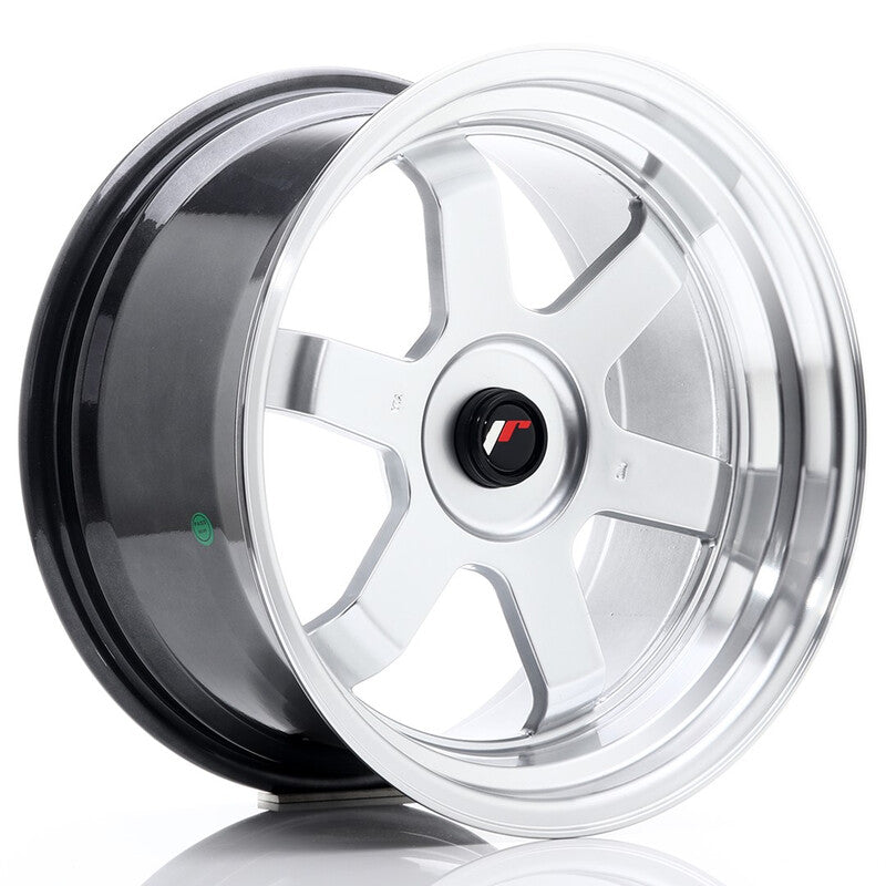 Llanta Japan Racing JR-12 17x9" PCD a medida (4 y 5 agujeros) ET25 Silver