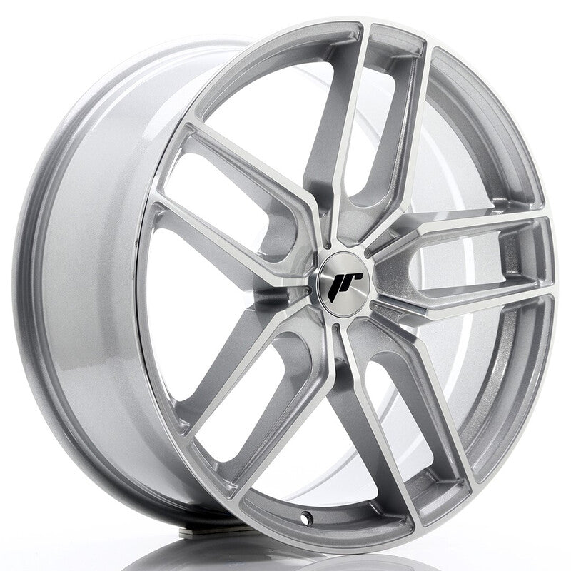 Llanta Japan Racing JR-25 20x8.5" PCD a medida (5 agujeros) ET20-40 Silver