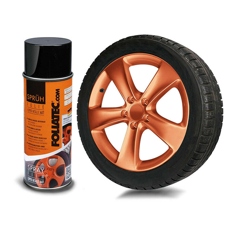 Foliatec Matt Copper Metallic Spray Film (400 mL)