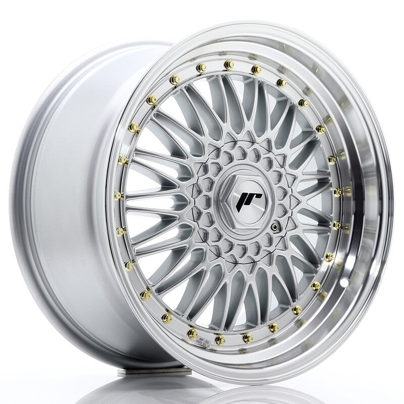 Llanta Japan Racing JR-9 18x9" PCD a medida (4 y 5 agujeros) ET20-40 Silver
