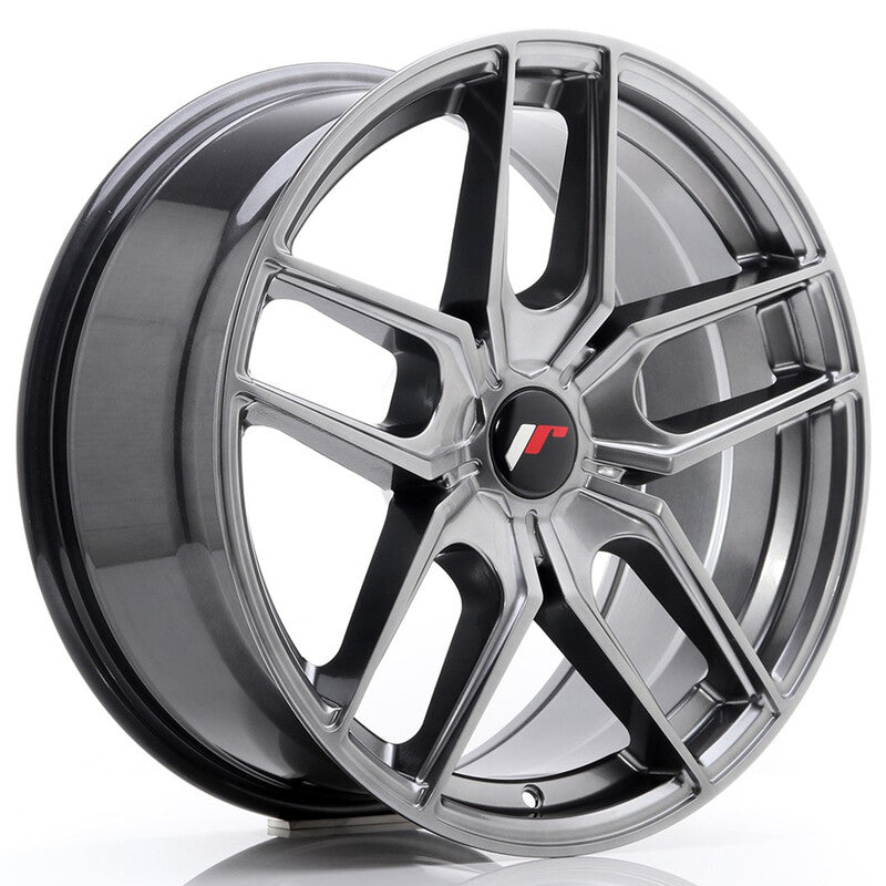 Llanta Japan Racing JR-25 18x8.5" PCD a medida (5 agujeros) ET20-40 Hyper Black
