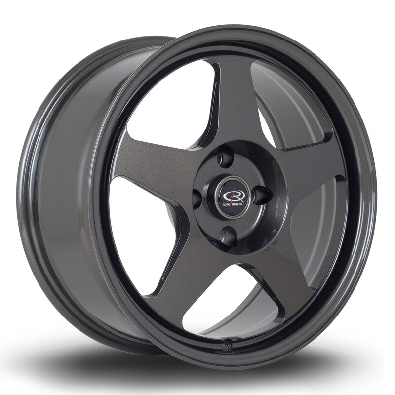 Llanta Rota Slipstream 17x7.5" 5x114.3 ET45 Gunmetal