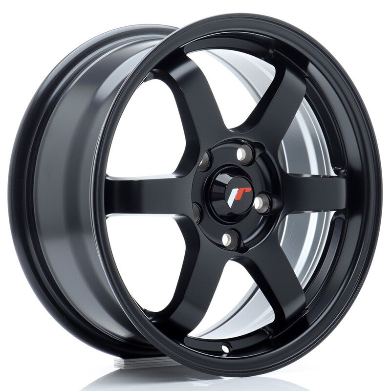 Llanta Japan Racing JR-3 16x7" 4x100 ET40 Flat Black