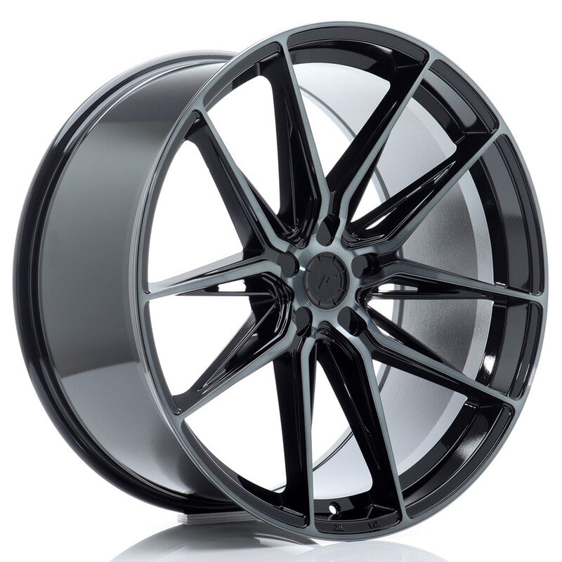 Llanta Japan Racing JR-44 22x11" PCD a medida (5 agujeros) ET15-45 Gloss Black, Tinted Face