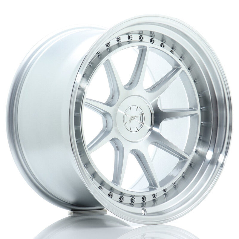 Llanta Japan Racing JR-47 19x11" PCD a medida (5 agujeros) ET0-25 Silver