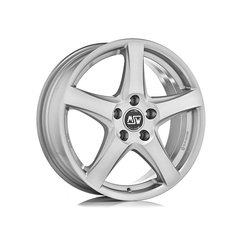Llanta MSW 78 17x6.5" 5x112 ET41 Full Silver