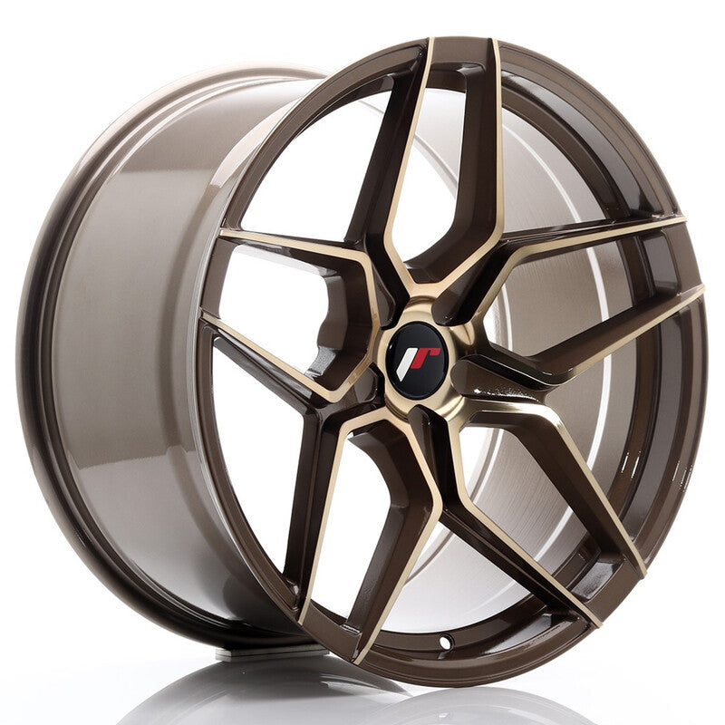 Llanta Japan Racing JR-34 Extreme Concave 20x10.5" PCD a medida (5 agujeros) ET20-35 Bronze